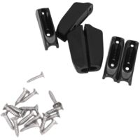 Lot de 6 bloque-cordons pour canoë-kayak, commande de gouvernail, en nylon autobloquant, tendeur de corde, ancre.