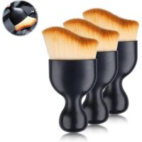 Brosse de nettoyage pour voiture, brosses de nettoyage pour voiture, brosse pour le nettoyage intérieur de la voiture, brosse de nettoyage à poils souples (lot de 3)