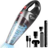 Aspirateur main, rechargeable 8500PA puissant aspirateur de voiture pour voiture/cuisine, mini
