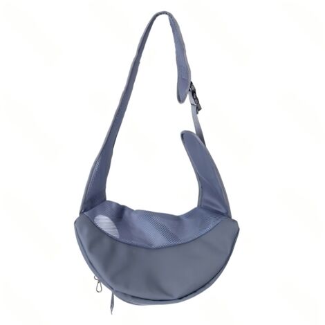 Sac bandoulière pour chiens et chats, aéré, réglable et léger. (1/4)