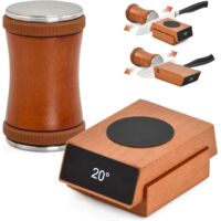 Amélioré Aiguiseur Couteaux Roulants de Couteau Cuisine, Aiguiseur Couteau, Knife Sharpener, Affuteur de Couteaux, Pierre a Aiguiser, Fusil a Aiguiser, Deux Angles d'affûtage de 15° et 20°