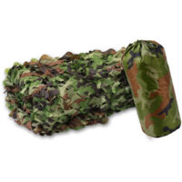 Voile d'ombrage rectangulaire 6x4 m en polyester – Filet de camouflage vert léger – Résistant aux intempéries et séchage rapide