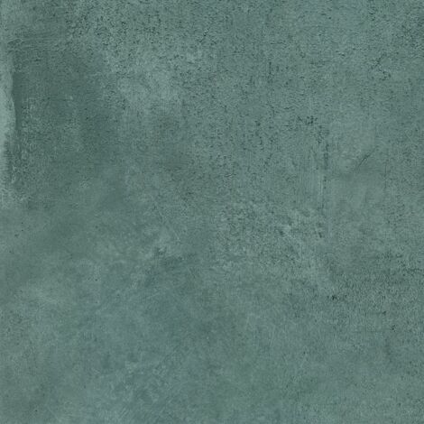 Gres Porcellanato Effetto Cemento Metallizzato Verde 80X80 - EMED519 (Ceramishop.it)