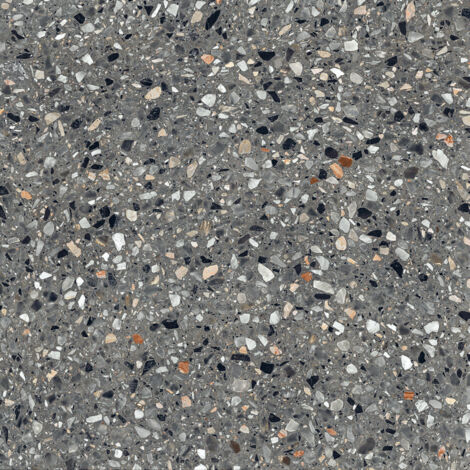 Gres Porcellanato Effetto Pietra Terrazzo Grigio 60X60 - EMYA1135 (Ceramishop.it)