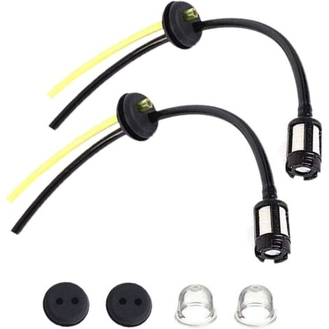 Memkey – Filtre à essence pour taille-haies – Kit complet avec tuyau et joints – Compatible moteurs 4 temps – Performance optimale