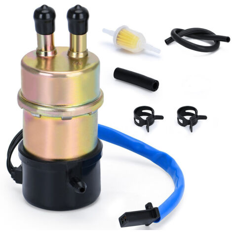 Lntyq Pompe à Carburant électrique 12v pour Yamaha V star 650/1100 XVS650/XVS1100 //Virago 535/1000/1100 //Vmax 1200 //XJ600S Seca II //TZ250