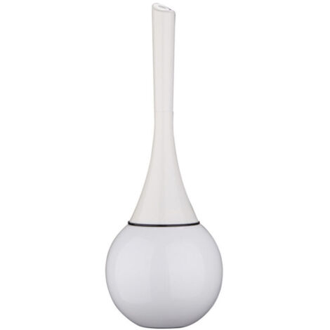 CSPARKV Blanc - Brosse WC, Porte Brosse WC acier inoxydable et brosse WC (1/3)