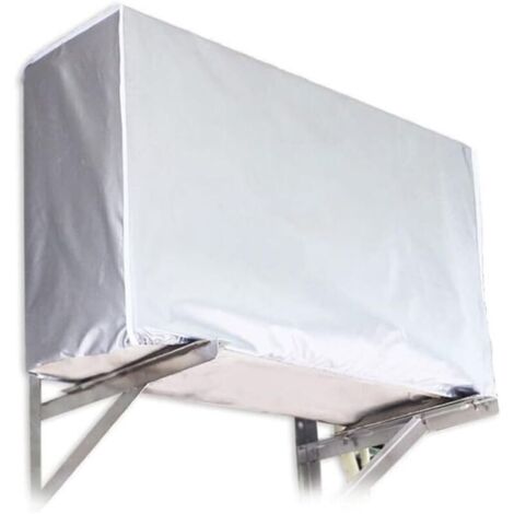 CSPARKV Couvercle de Climatiseur étanche, Couvercle de Protection pour Climatiseur, Couverture de Climatiseur Extérieur, Couverture de Climatiseur, Couverture de Climatiseur Extérieur (S) (1/5)