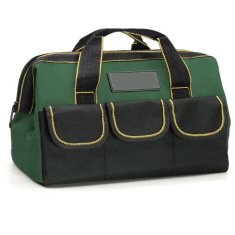 Sac avec fond renforcé (36 x 25 x 20 cm) pour 1 ou 2 outils  - Poignées et sangles rembourrées pour plus de confort (1/3)
