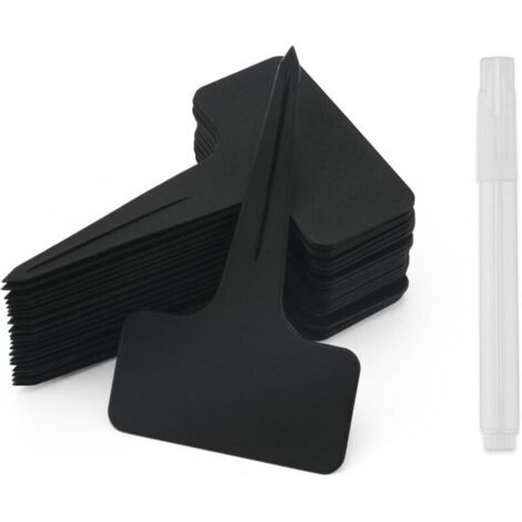 CSPARKV 100 Pièces étiquettes Plante épais,étiquettes Plastique Jardin,étiquettes semis réutilisable (1/4)