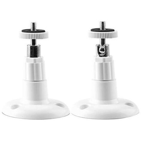 CSPARKV 68x95mm Paquet de 2 Fixation Murale caméra de sécurité intérieure/extérieure, Support de Plafond réglable pour (1/5)