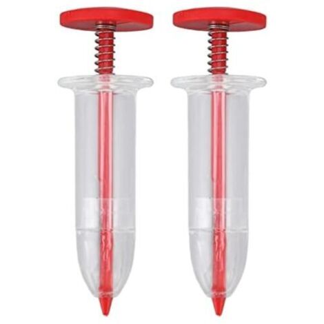 CSPARKV 2pcs Distributeur de Graines Semeur de Graines Portatif - Planter des Graines Facilement Outil de Semis de Semences pour l'ensemencement Horticole (1/5)