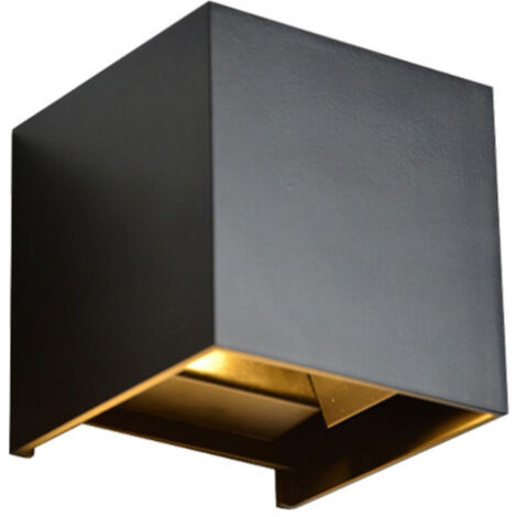 Applique murale LED 10W, lumière chaude, convient à une utilisation intérieure et extérieure, angle de faisceau réglable, idéale pour les chambres, les maisons, les couloirs et les salons (1/4)