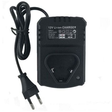 Chargeur Secteur 12V Lithium Ion Pour Perceuse Visseuse 110 240V Prise UE