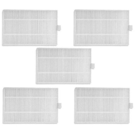Lot de 5 Filtres HEPA de Rechange pour Aspirateur Robot C30B Compatible (1/4)