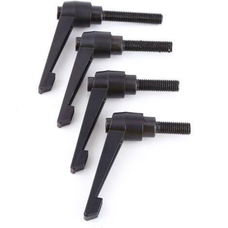 Poignée de Fixation Réglable, M10 X 25 M10 Filetage Mâle Poignée Levier de Serrage Machines Poignée Levier Hex Socket Drive(M1025)(M1050) (1/4)