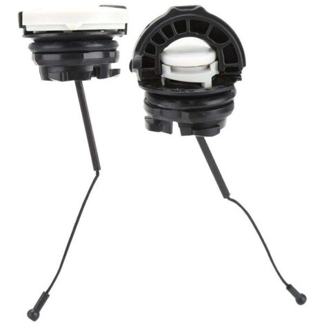 2pcs Bouchon de réservoir de Carburant d'huile Couvercle de Bouchon de réservoir de Carburant adapté pour STIHL MS210 MS230 MS250 MS290 MS340 MS360 MS380 tronçonneuse A (1/4)
