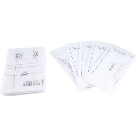Filtre de Moteur Universel Accessoire pour Aspirateur RemplaçAble, 5 Paires, (1/4)