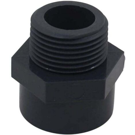 Embout filete pvc male 20 25 32 40 50 63 75 90 110mm embout a visser piscine raccord mixte pvc manchon fileté pvc (Diamètre Interne 40mm - 1-1/4" filetage) (1/3)