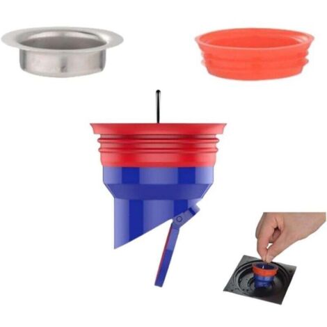 Noyau de siphon de sol Noyau désodorisant de siphon de sol scellé en silicone Pour divers siphons de sol (1/4)