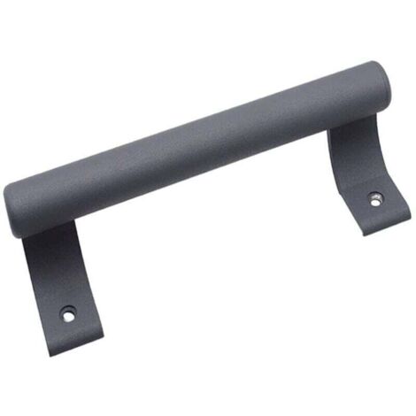 200mm alliage d'aluminium poignée de porte coulissante balcon poignée de porte en verre armoire de salle de bain poignée de porte entrepôt poignée de porte poignée en métal moderne (gris) (1/4)