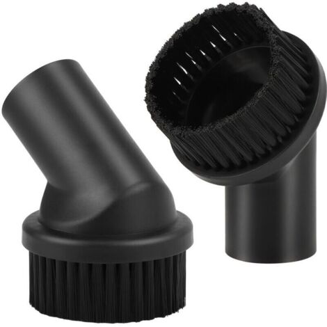 2 Pièces Brosses à Poussière 35 mm, Brosse Aspirateur Universel, Brosses d'Aspirateur Premium, Accessoires Aspirateur, Brosse à Poussière Aspirateur pour la Plupart des Marques (1/4)