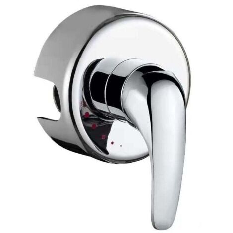 Mitigeur douche encastrable avec 1 sortie Chromé 1 sortie (1/4)