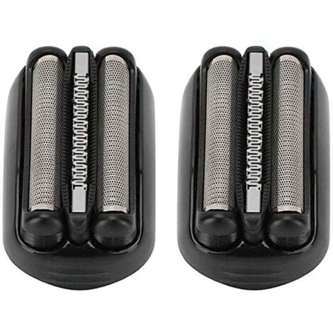 2 Têtes De Rechange Compatibles Rasoir Électrique Série 3 Modèles 301S 310S 320S 330S 340S 360S