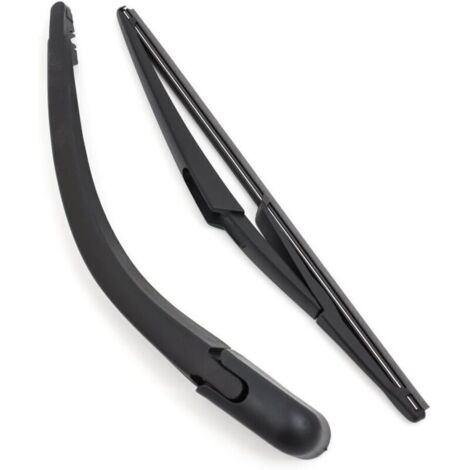 Essuie-glace arrière de rechange Balai Bras d'essuie-glace arrière + essuie-glace Raclette Set pour Peugeot 107, Citroën C1/Toyota Aygo (1/4)