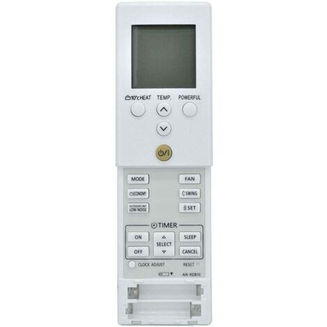 Télécommande de climatiseur AR-REB1E pour AR-REY1U AR-REB2E AOYG 09-12LD (1/4)