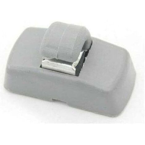 Support de serrage pour pare-soleil, 3B0857561, support de crochet, deux pièces (gris)(4.22.1cm) (1/4)