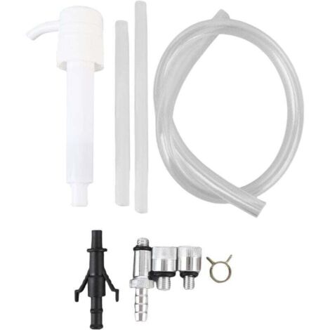 Pompe à huile d'engrenage de l'unité inférieure pour les bouteilles de litre standard 8 mm 10 mm 3/8 pouces Adaptateurs Marine Outboards Unités (1/4)