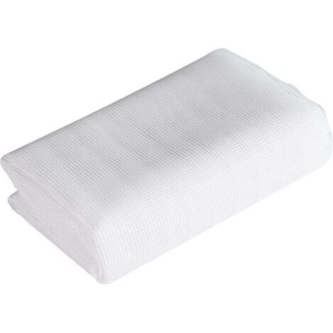Tulle Moustiquaire Fibre de Verre, Toile Haut de Gamme en Ibre de Verre, Protection Eficace Contre les Insectes, 150 x 300 cm, Blanc (1/3)