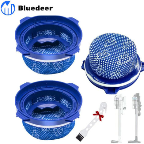Lot de 3 filtres de rechange pour aspirateur pour Samsung Jet 75, Jet 90, Jet 70, Jet 75+, Jet 60 (1/4)