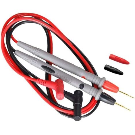 Multimètre 1000V 20A, Kit de Pointes de Mesure, Cordon Multimètre en Silicone, 1 m, Double Isolation (1/4)