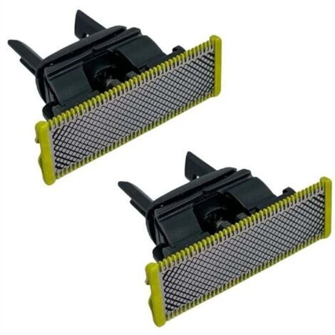 2 Pièces de Tête de Rasoir Compatibles pour Lames Vertes Modèles QP2523 QP2530 QP6523 QP220 (1/4)