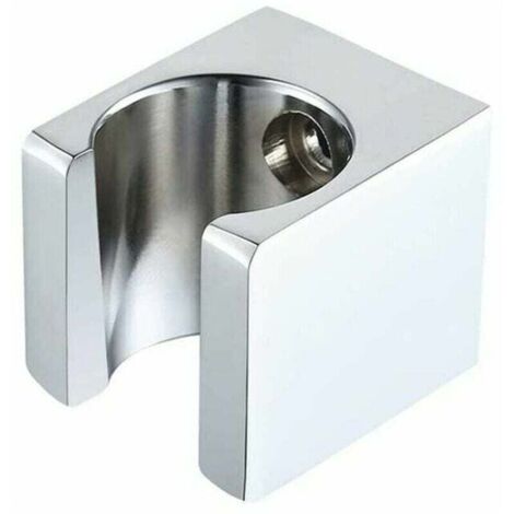 Support Douche Tout en Laiton Support Douchette Mural Support Pommeau de Douche pour Baguette de Pulvérisateur à Main Pour Salle de Bain Chrome, 282832mm (1/4)