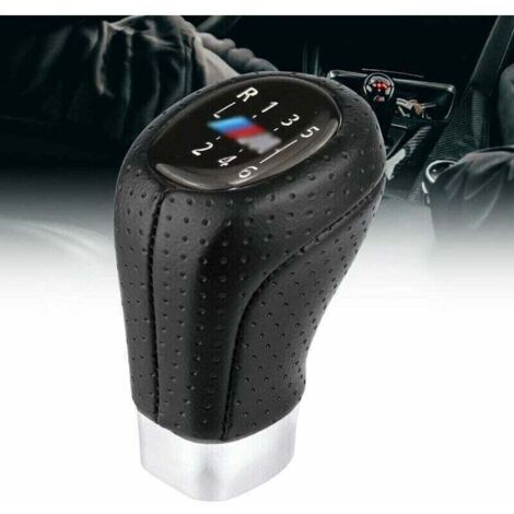 Pommeau de levier de vitesses 6 vitesses pour BMW E34, E36, E38, E39, E46, E53, E60, E61, E63, E64, E83, E90, E91, E92 et E93. (1/4)