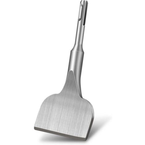 CSPARKV Burin Carrelage, Burin [165x75 mm] Courbure à 25°, Burin Plat Carrelage, Burin à Carrelage Professionnel pour Tous Les Marteaux à Percussion SDS Plus et Marteau électrique (1/5)
