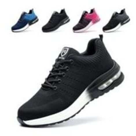 Chaussures de sécurité légères, confortables et antidérapantes pour hommes et femmes, à semelles blanches, pointure 39 - RAPANDA (1/5)