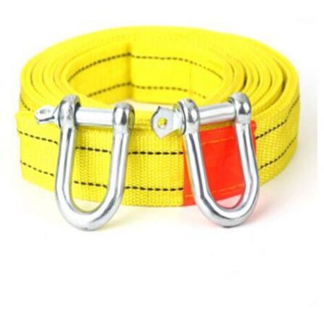 5m Sangle de Corde de remorquage Haute résistance, Corde de treuil pour remorquage de récupération (1/5)