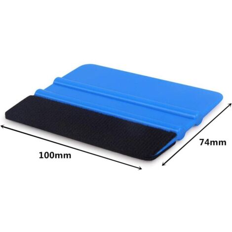 CSPARKV 6 PCS Kit d'outils d'enveloppe de Vinyle de Voiture Outils de Film de fenêtre Comprenant Une raclette en Feutre, Un Coupe-Bordures, Une Mini raclette d'angle (1/5)