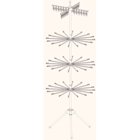 Égouttoir rotatif multifonctionnel pour nouveau-nés, 4 couches (1/4)