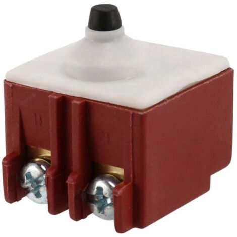 Grinder d'angle AC 250V 6A 125V / 12A DPST Commutateur a bouton-poussoir pour 6-100 (1/4)