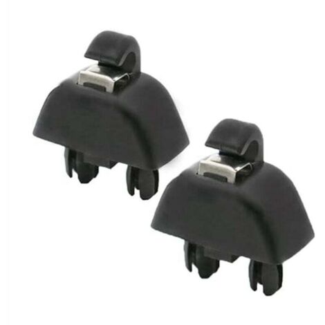 Crochet de fixation en plastique pour pare-soleil de voiture A6 6R0857561, noir (1/4)