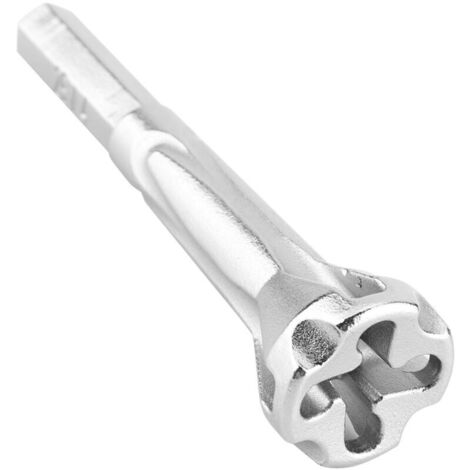 Outil de torsion de fil, dénudeur de fil, connecteur rapide, outil de torsion de fil, cosses de fil, accessoires pour outils électriques, acier allié, longueur totale d'environ 90 mm pour la maison et (1/4)