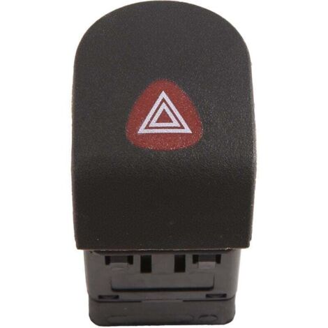 Bouton de Commutation D'éClairage D'Urgence D'Avertissement Danger pour Kangoo 1997-2018 7700308821 (1/4)