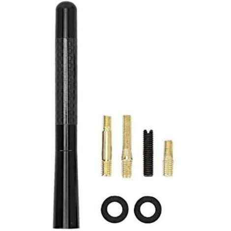 pour antenne Mini r55 pour antenne Mini r56 Antenne 4.7inch, décoration d'antenne Radio de Toit de Voiture Universelle ABS avec vis adaptée pour R55 R56 R57 R60 (1/4)