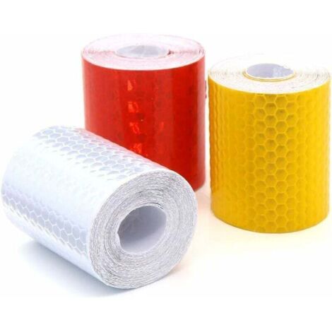 3 rolls of reflective tape Safety tape Warning tape Safety marking tape 5cm x 3m (1/5)