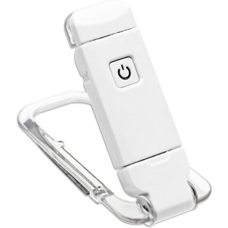 Lampe de Lecture,Liseuse Lampe Clip USB Rechargeable,Clip Flexible et Portable Lumière douce pour les yeux Compacte et Durable,Parfaite pour lire au lit (1/4)